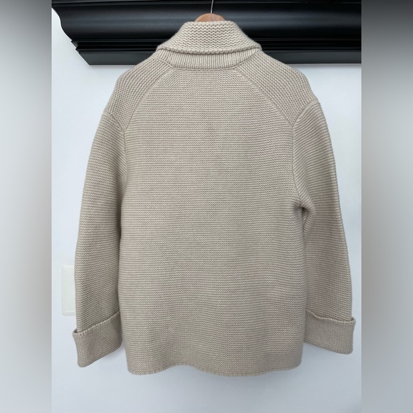 NWOT Theory Sweater Coat in Wool Cashmere Blend Quiet Luxury - Picture 6 of 16